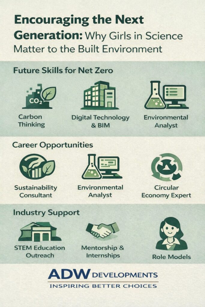 Encouraging the Next Generation Why Girls in Science Matter to the Built Environment ADW Developments